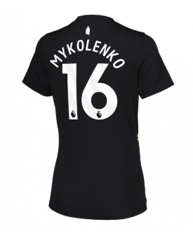 Billige Fotballdrakt Everton Vitaliy Mykolenko #16 Replika Tredjedrakt Dame 2025-26 Kortermet Billige Fotballdrakt Everton Vitaliy Mykolenko #16 Replika Tredjedrakt Dame 2025-26 Kortermet